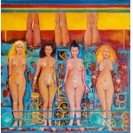 Damian Wojnowski, Three Graces Plus One, 2023