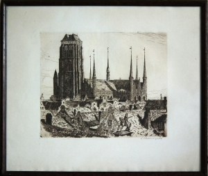 Berthold Hellingrath (1877 Elbląg - 1954 Hanower), Bazylika Mariacka w Gdańsku, lata 20./30. XXwieku