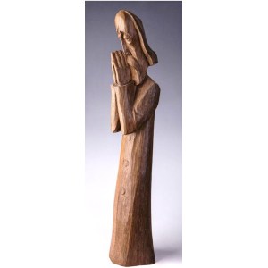 Unknown Polish sculptor, *The Praying Man*