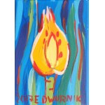 Edward Dwurnik, *Tulip*, 2017