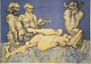 Jan Lebenstein (1930-1999), Coups de garde, 1973, 56/100