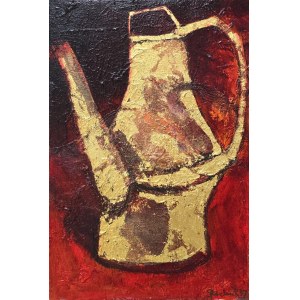 Piotr Strelnik (nato nel 1956), Konevka su sfondo rosso, 1997