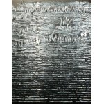 Marta Wojciechowska, Razor Blades (glass painting)