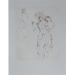 Leonor Fini (1907–1996), Untitled (Three Figures) from the Regards series