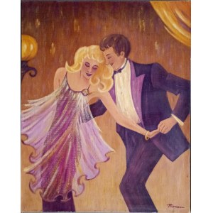 Josette Moreau-Desprès (1925-2003), Le Bal (Rencontre nr 9)