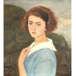 Wlastimil HOFMAN (1881–1970), "Girl with a Headband" (1935)