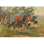 Jerzy KOSSAK (1886–1955), "Chase the Bolshevik!" (1927)