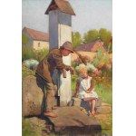 Stefan MATEJKO (1872–1935), "At the Well"