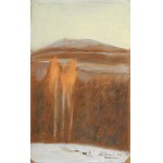 Wlastimil HOFMAN (1881–1970), "Szrenica—Evening" (1953)
