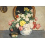 Alfons KARPIŃSKI (1875–1961), "Still Life with a Bouquet of Roses"