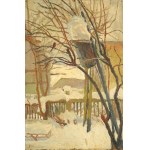 Stanisław KAMOCKI (1875–1944), "Winter—A Bird on a Branch"