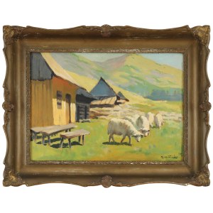 Michał STAŃKO (1901–1969), Sheep in the Tatra Mountains (1934)