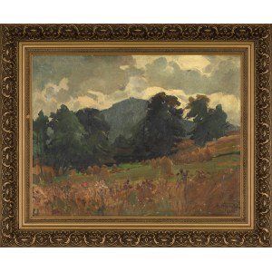 Michał STAŃKO (1901–1969), Haystacks in Podhale (1955)