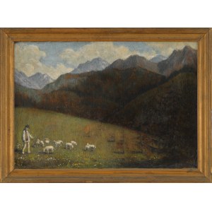 Leonard STROYNOWSKI (1858–1935), A Shepherd in the Tatra Mountains