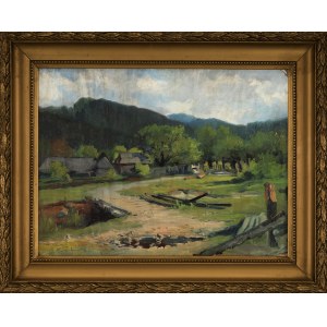 Unknown artist (20th century), Landscape from Tylka (1924)