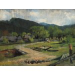 Unknown artist (20th century), Landscape from Tylka (1924)