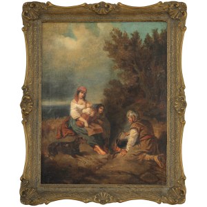 Unknown artist, Resting on a Journey