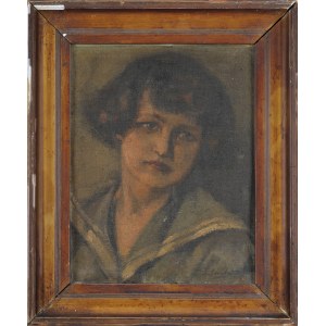 Stanisław GÓRSKI (1887–1955), Portrait Study of a Young Woman