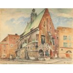 Władysław JAROCKI (1879-1965), Kraków - kościół św. Barbary (1941)
