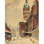 Franciszek TUREK (1882–1947), St. Mary's Square in Kraków
