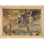 Ludwik LESZKO (1890-1957), “Paesaggio invernale con panorama di Cracovia” (1950)