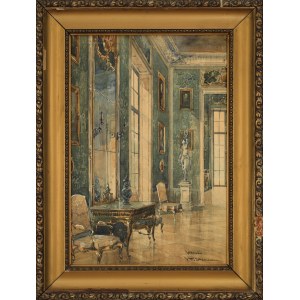 Władysław CHMIELIŃSKI (STACHOWICZ) (1911–1979), Interior of the Palace in Wilanów