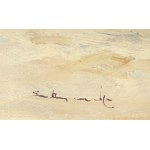 Eugeniusz DZIERZENCKI (1905–1990), Fishing Boats on the Beach