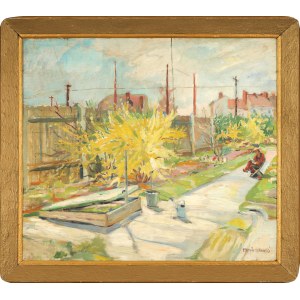 Tadeusz MRÓZ-ŁĘKAWSKI (1905–1942), In the Garden