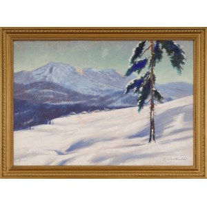 Mateusz Ludwik HAJDUKIEWICZ (1886–1946), „Zima v horách“