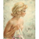 Igor TALWIŃSKI (1907–1983), "Nude with Drapery"