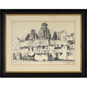Wiktor ZIN (1925-2007), Benares (1972)