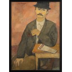 Witold PAŁKA (1928–2013), "Man with a Pipe" (1950s)