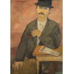 Witold PAŁKA (1928–2013), "Man with a Pipe" (1950s)