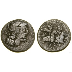 Roman Republic, denarius, (189–180 BCE), Rome