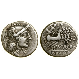 Republika Rzymska, denar, (122 pne), Rzym