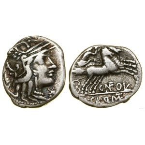 Roman Republic, denarius, (117–116 BCE), Rome