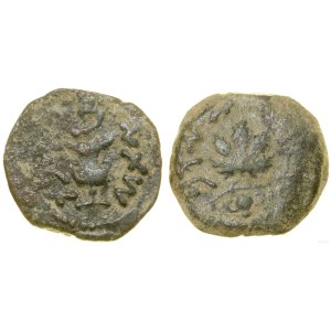Rzym prowincjonalny, prutah, (67-68), Jerozolima