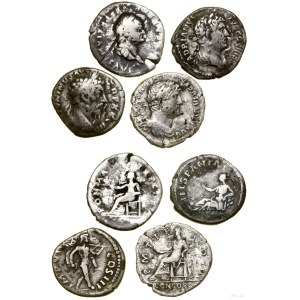 Roman Empire, set of 4 denarii, Rome