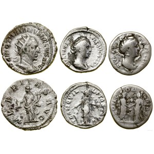 The Roman Empire, set of 3 coins