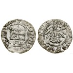 Poland, half-grosz crown coin (1412–1414), Kraków