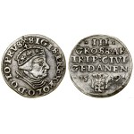 Poland, trojak, 1539, Gdańsk