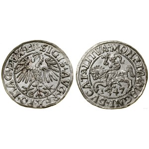 Poľsko, polgrosz, 1547, Vilnius