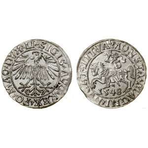 Poľsko, polgrosz, 1548, Vilnius