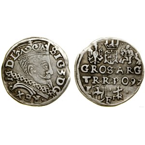 Polen, Trojak, 1597, Lublin