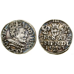 Poland, trojak, 1593, Vilnius