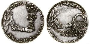 Polska, żeton koronacyjny, 1649