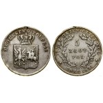 Poland, 5 zlotych, 1831 KG, Warsaw
