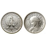 Poland, 2 zlote, 1924, Paris