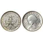 Poland, 2 zlote, 1924, Philadelphia