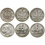 Poland, set: 3 x 2 zlote, 1934 and 1936, Warsaw